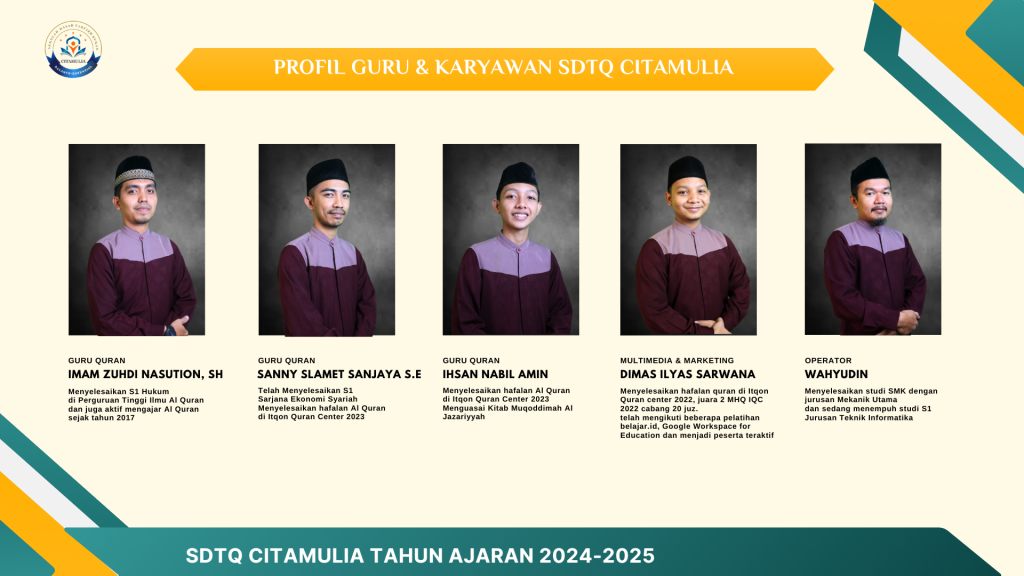 Profil Guru SDTQ Citamulia