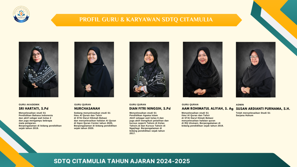 Profil Guru SDTQ Citamulia