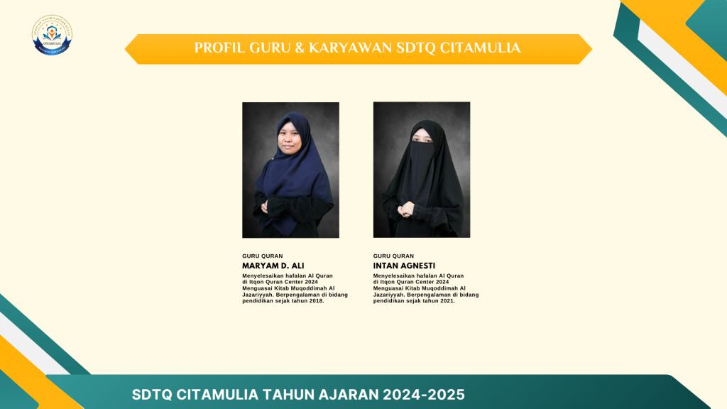 Profil Guru SDTQ Citamulia